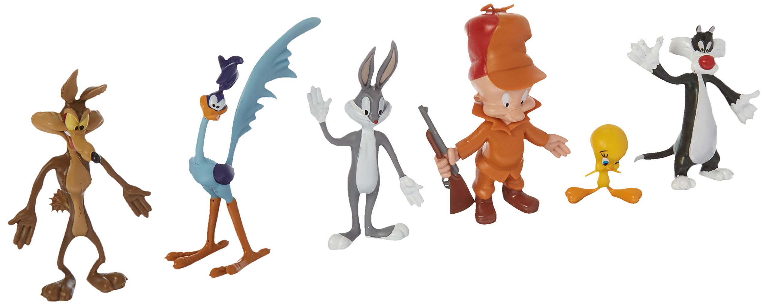 Looney Tunes - 6-Piece Bendable Action Figure Set : Amazon.sg: Toys